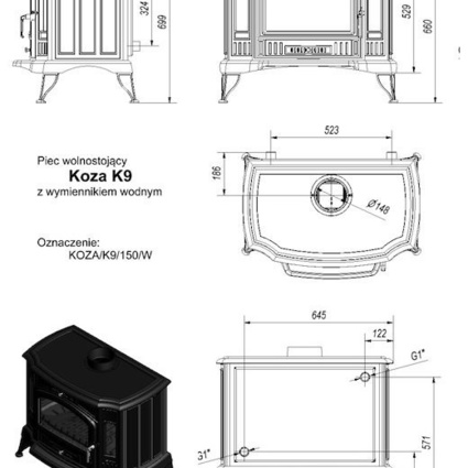 Koza/K9/W (c вод.контуром)