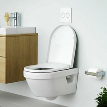 Унитаз подвесной безободковый Hygienic Flush WWC GUSTAVSBERG